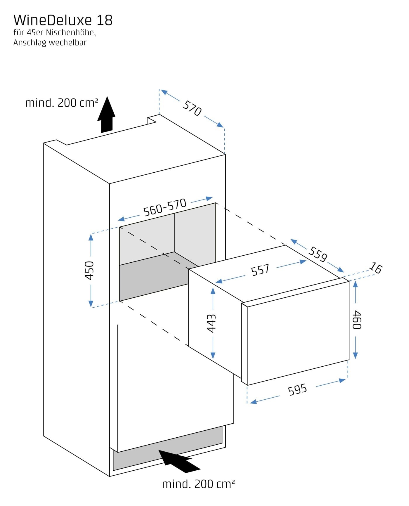 Caso WineDeluxe E 18 Caso WineDeluxe E 18